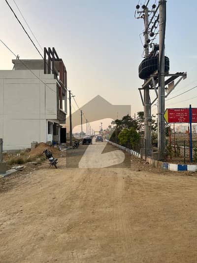 Westopen 120 yards plot for sale in Andaleeb Housing society scheme 33 karachi