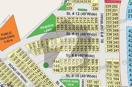 بحریہ نشیمن ۔ آئرس بحریہ نشیمن,لاہور میں 5 مرلہ رہائشی پلاٹ 50.0 لاکھ میں برائے فروخت۔