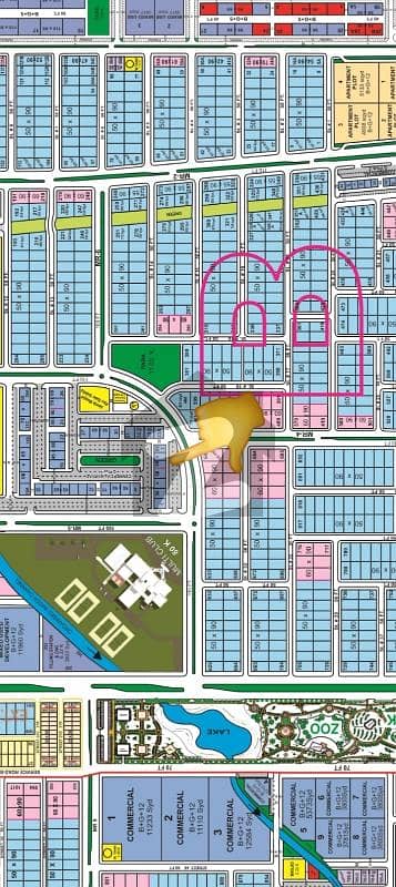 Commercial Plot For Sale At Block B Main Markaz