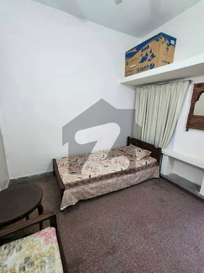 F-10 Ground Floor 1 Bedroom Fully Furnished Room Including Bill'S Available For Single Male Beautiful Location