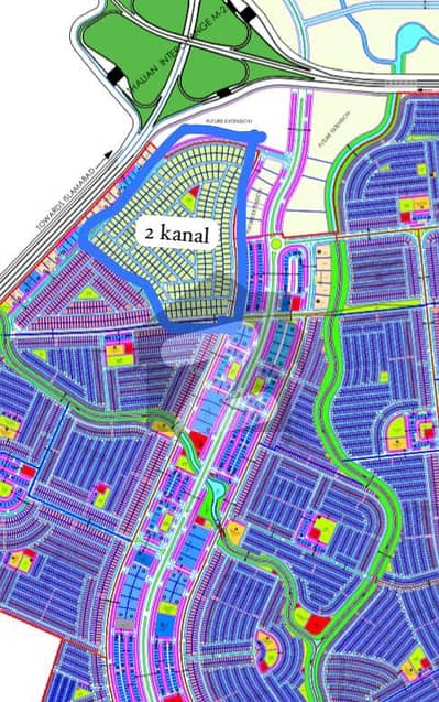 40 Marla Balloted Plot Sector P Top Location Touch To Airport Interchange Faisal Town Phase 2 Only Rs. 1.84 Crore