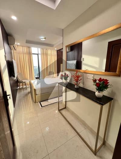1-Bedroom Fully Furnished Apartment Is Available For Rent In A Prime And Elite Living Area 1-Bedroom Fully Furnished Apartment Is Available For Rent In A Prime And Elite Living Area
