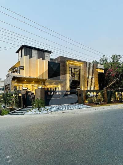 22 Marla Brand New Super luxury ultra Modern Designer Corner House For sale