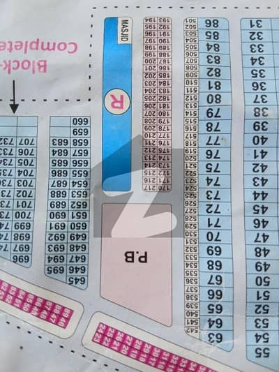 5 Marla Residential Plot In Central Khayaban-e-Amin - Block R For sale