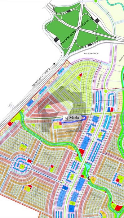 14 Marla Balloted Plot | Sector P Top Location | Touch to Airport Interchange | Faisal Town Phase 2 | Only Rs. 69.40 Lakh