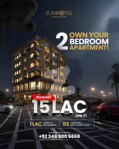 On Installment Possession Able 2-BED CORNER A 1050 Square Feet Flat In Main Markaz Constructed On A Corner Park Facing Plot On Installment Possession Able 2-BED CORNER A 1050 Square Feet Flat In Main Markaz Constructed On A Corner Park Facing Plot