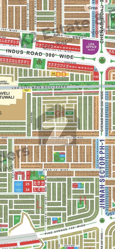 G Block 1 kanal plot for sale good location reasonable prices