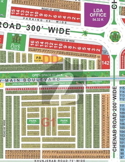 G1 Block 5 Marla plot for sale on ground plot good location reasonable prices