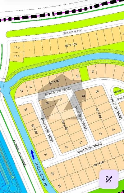 1 Kanal Plot For Sale Bahria Enclave