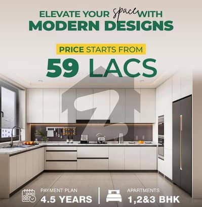 ٹاپ سٹی 1 اسلام آباد میں 1 کمرے کا 2 مرلہ فلیٹ 59.0 لاکھ میں برائے فروخت۔