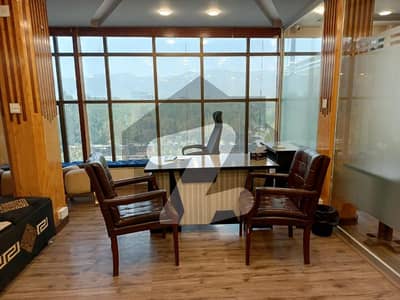 Fully Furnished Office Space Available For Rent In Blue Area, Islamabad. At Prime Location