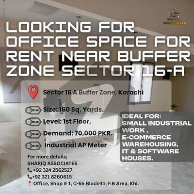 Prime Commercial Space Available in Buffer Zone