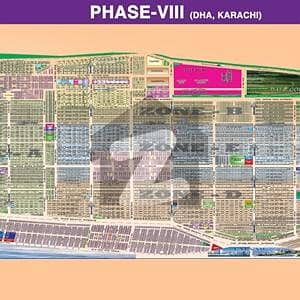 ڈی ایچ اے فیز 8 ڈی ایچ اے ڈیفینس,کراچی میں 1 کنال رہائشی پلاٹ 11.5 کروڑ میں برائے فروخت۔