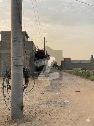 240 Sq Yard West Open Plot For Sale in Saadi Garden Block 2 Near Park