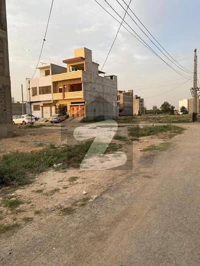 120 SQUARE YARD CORNER PLOT FOR SALE SAADI GARDEN BLOCK 2 40 FEET ROAD