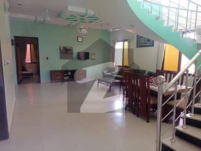 280 Square. Yards 5 Bed DD Corner West Open In VIP Block 4 Gulistan-e-jauhar For Rent