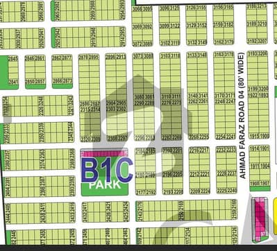 10 Marla Hot Location Plot in b-2 Sector | Plot #. . . . | back to big Park & Main Road