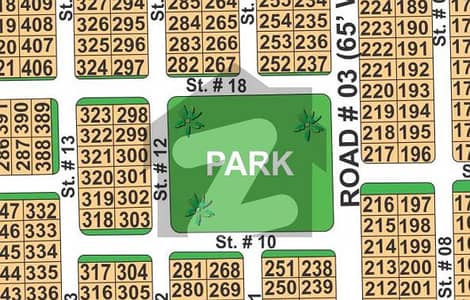 Spacious 1 Kanal Plot CORNER EXTRA LAND PARK FACING Build Your Luxurious Lifestyle Plot Sector Q in DHA MULTAN PHASE- 1