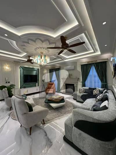 1 Kanal Fully Furnished Outstanding Dream House For Rent In DHA Phase 6, Lahore Short term & long term Bookings available