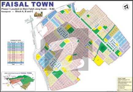 8 MARLA PLOT FOR SALE in FAISAL TOWN BLOCK C