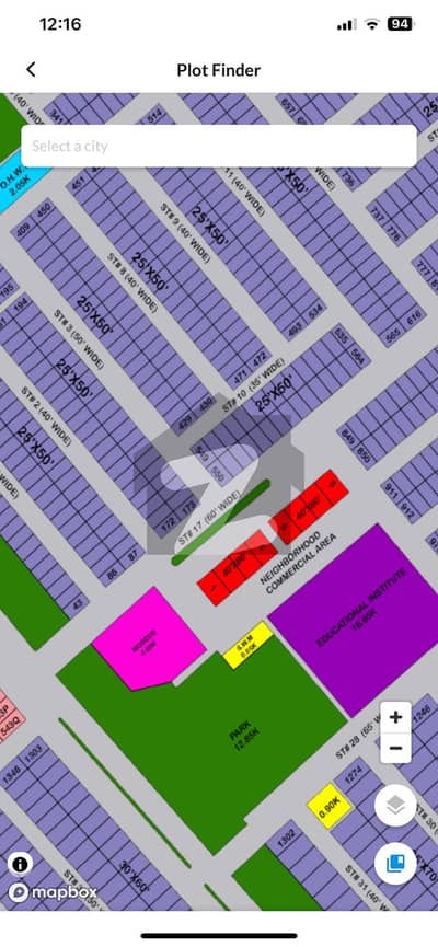 فیصل ٹاؤن - ایف ۔ 18 اسلام آباد میں 5 مرلہ رہائشی پلاٹ 1.68 کروڑ میں برائے فروخت۔