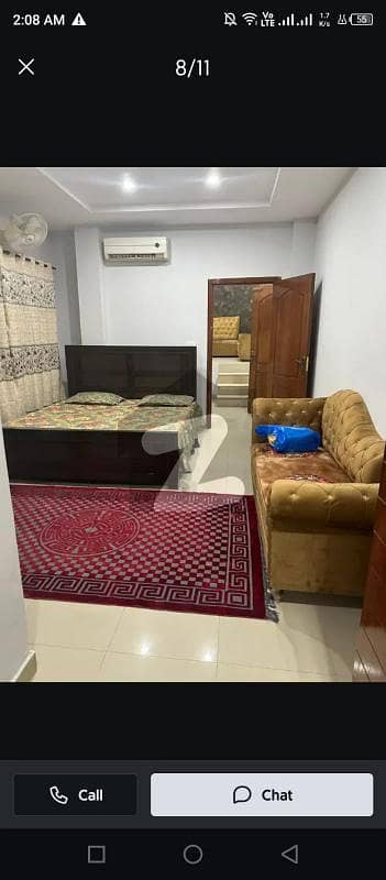 Sumi furnished flat for rent in bahria town phase 7 wallayat complex