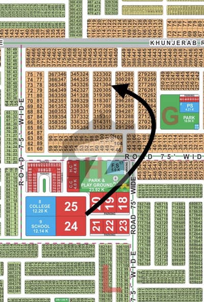 G Block 1 Kanal On Ground Plot For Sale Prime Location | Ideal For Living & Investment