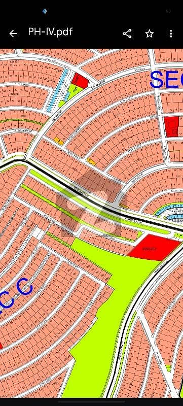 Sector C Central Boulevard Double Side Road Plot available for sale
