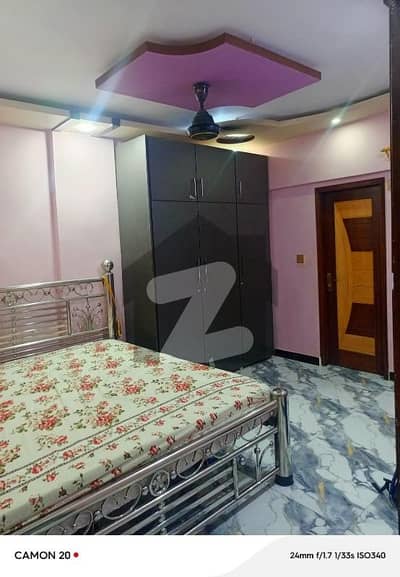 Rufi Paradise, 3 ded DD fully furnished and maintained flat available for sale Prime Location of Gulistan e jauhar block 18