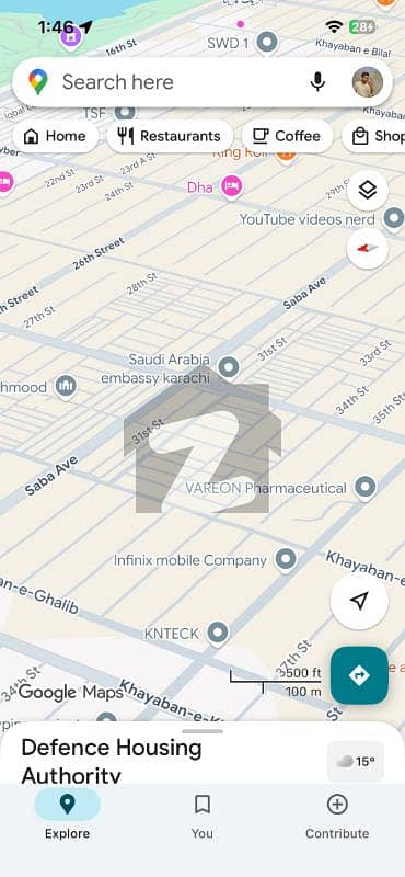 پینینزولیا کمرشل ایریا ڈی ایچ اے فیز 8,ڈی ایچ اے ڈیفینس,کراچی میں 4 مرلہ کمرشل پلاٹ 6.1 کروڑ میں برائے فروخت۔