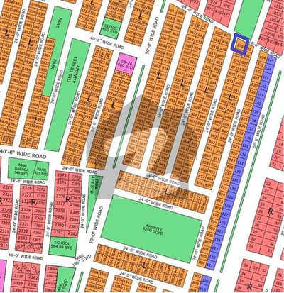 L-876, 100 Sq Yard, Gold Block