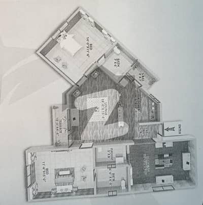 ایئرپورٹ روڈ کراچی میں 4 کمروں کا 6 مرلہ فلیٹ 2.39 کروڑ میں برائے فروخت۔