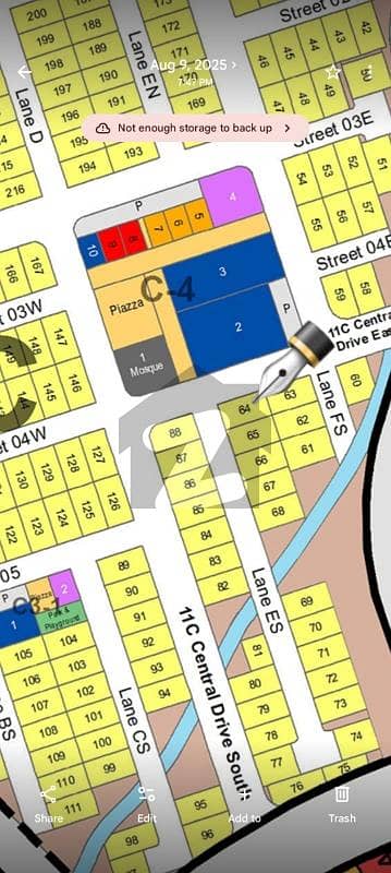 PLOT FOR SALE DHA CITY KARACHI 11C