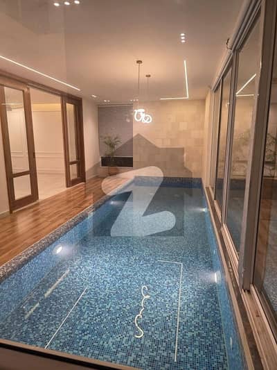 Swimming pool Corner Brand New Kanal Designer House For Sale In DHA 2 Islamabad