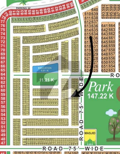 ایل ڈی اے سٹی فیز 1 - بلاک سی سی ایل ڈی اے سٹی فیز 1 - اقبال سیکٹر,ایل ڈی اے سٹی فیز 1,ایل ڈی اے سٹی,ایل ڈی اے روڈ,لاہور میں 5 مرلہ رہائشی پلاٹ 34.25 لاکھ میں برائے فروخت۔