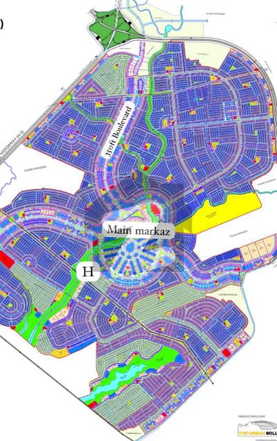 2 Kanal (1000 sq yards) Plot File booking H Block Faisal Town Phase 2 | Easy Installments | Best Investment | Discounted Price 53.65 lakh