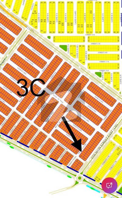 ڈی ایچ اے سٹی - سیکٹر 3 ڈی ایچ اے سٹی کراچی,کراچی میں 8 مرلہ رہائشی پلاٹ 80.0 لاکھ میں برائے فروخت۔