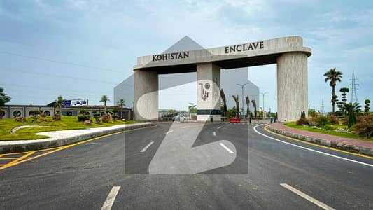 5 marla spring north precent 2 Kohistan Encalave 40 feet wide street plot for sale