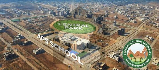 6 Marla Corner DHA Central Commercial Investor Price Plot For Sale In DHA Phase 5 Islamabad