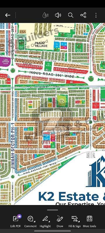 10 Marla Plot for Sale in C Block, LDA City Lahore