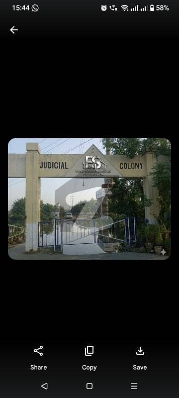 جوڈیشل ایمپلائیز کوآپریٹو ہاؤسنگ سوسائٹی فیصل آباد میں 1 کنال رہائشی پلاٹ 1.6 کروڑ میں برائے فروخت۔
