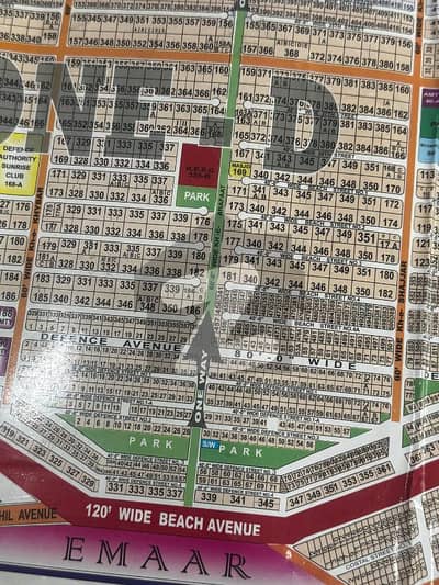 ڈی ایچ اے فیز 8 - زون ڈی ڈی ایچ اے فیز 8,ڈی ایچ اے ڈیفینس,کراچی میں 1 کنال رہائشی پلاٹ 9.6 کروڑ میں برائے فروخت۔