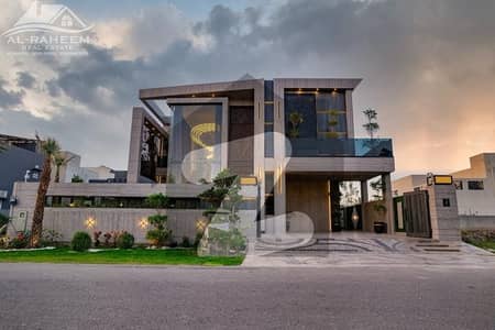 FACING PARK 25 MARLA MOHSIN ALI DESIGN ULTRA MODERN TOP OF THE LINE FULLY FURNISHED BUNGALOW WITH SWIMMING POOL FOR SALE IN DHA PHASE 5 NEAR TO MARKET.