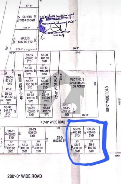 سکیم 33 - سیکٹر 44 سکیم 33,کراچی میں 3 کنال کمرشل پلاٹ 80.0 کروڑ میں برائے فروخت۔