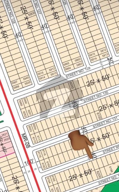 B Block Prime Location Plot Of 5 Marla In Faisal Hills