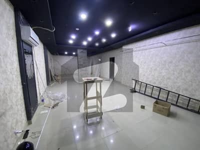 Prime Commercial Space available for rent in Bukhari Commercial with good Footfall