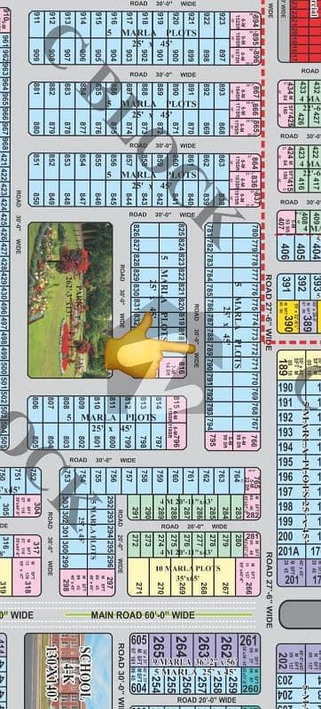 C Block 5 Marla plot for sale