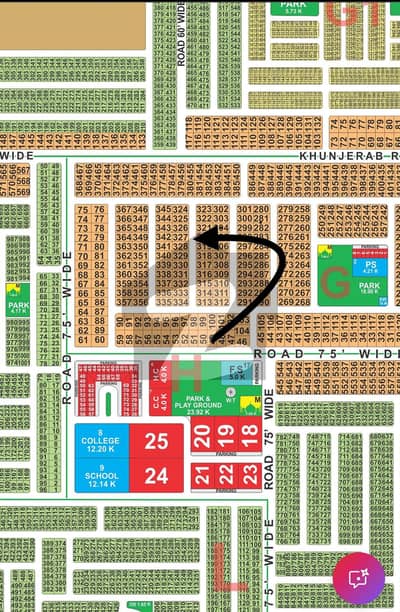 ایل ڈی اے سٹی فیز 1 ۔ بلاک جی ایل ڈی اے سٹی فیز 1 - جناح سیکٹر,ایل ڈی اے سٹی فیز 1,ایل ڈی اے سٹی,ایل ڈی اے روڈ,لاہور میں 1 کنال رہائشی پلاٹ 1.12 کروڑ میں برائے فروخت۔