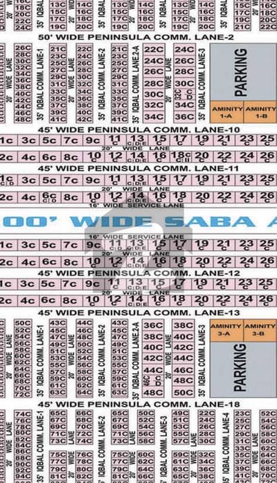 پینینزولیا کمرشل ایریا ڈی ایچ اے فیز 8,ڈی ایچ اے ڈیفینس,کراچی میں 4 مرلہ کمرشل پلاٹ 6.8 کروڑ میں برائے فروخت۔