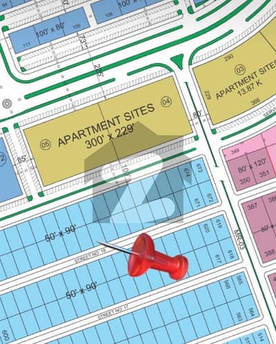 فیصل ہلز - بلاک اے فیصل ہلز,اسلام آباد میں 1 کنال رہائشی پلاٹ 1.6 کروڑ میں برائے فروخت۔